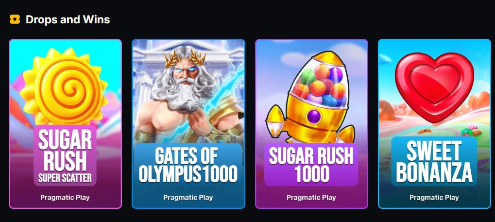 drop and wins games on menace casino