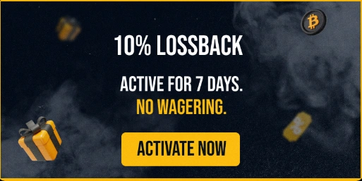 menace casino 10% lossback